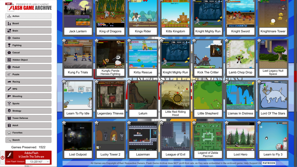 70+ Flash Game Pack Update! This - Flash Game Archive